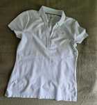T-shirt damski TH Tommy Hilfiger polo jasno turkusowy M 38 logo
