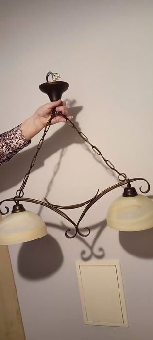 Piękna lampa wisząca