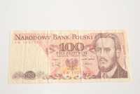 Stary banknot 100 złotych Waryński 1988 antyk