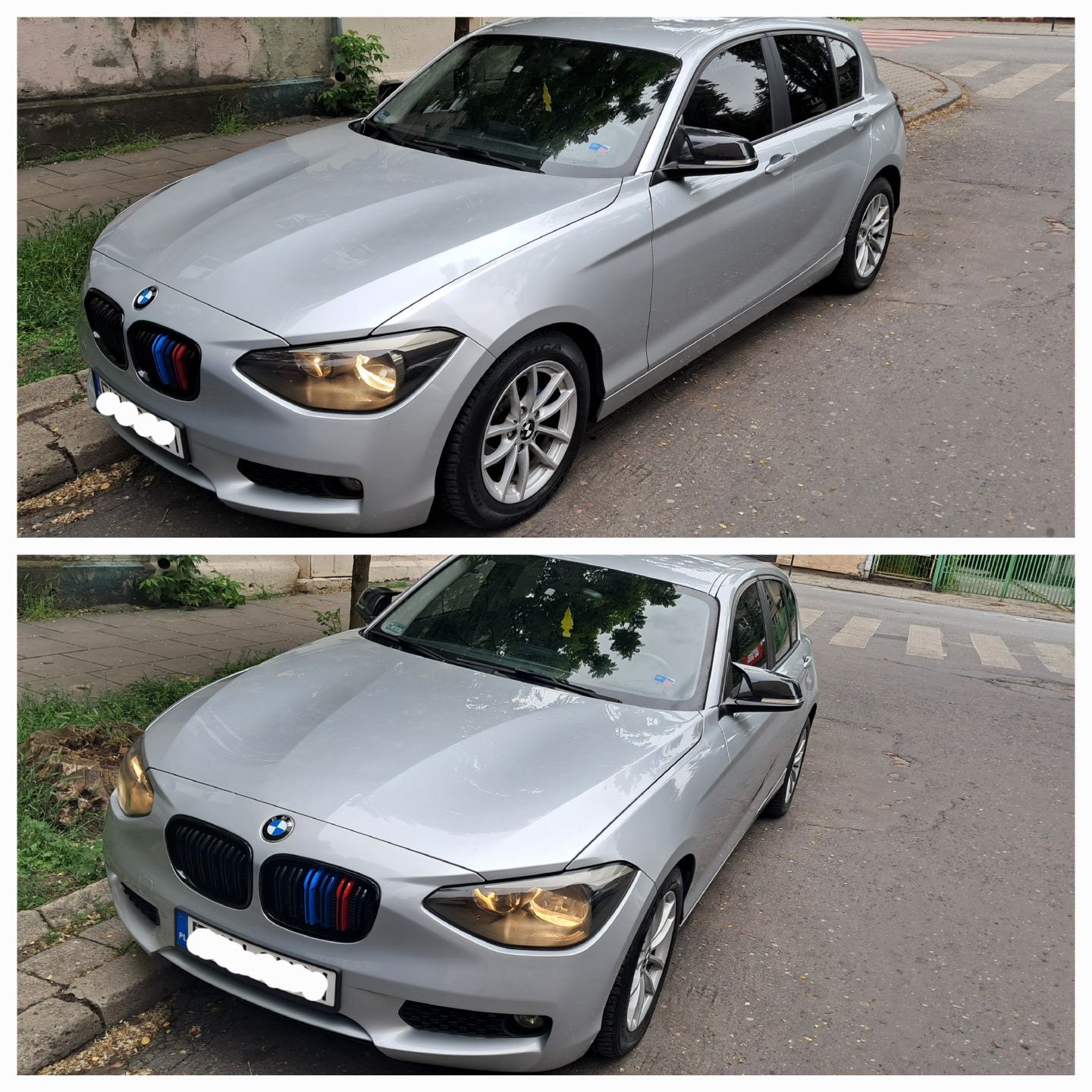Śliczne serwisowane Bmw 1.skóry ekran 6 biegów .Stan Wzorowy