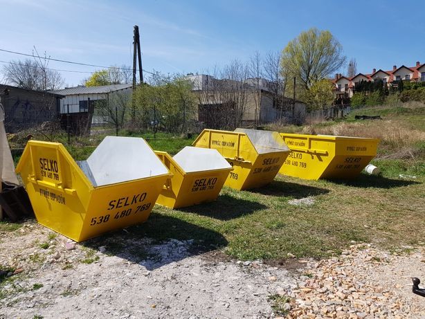 Kontenery skip na gruz śmieci wywóz gruzu odpadów Gorzów SELKO