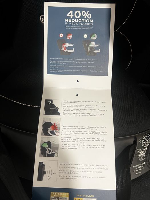 Cadeira Cybex c/ isofix