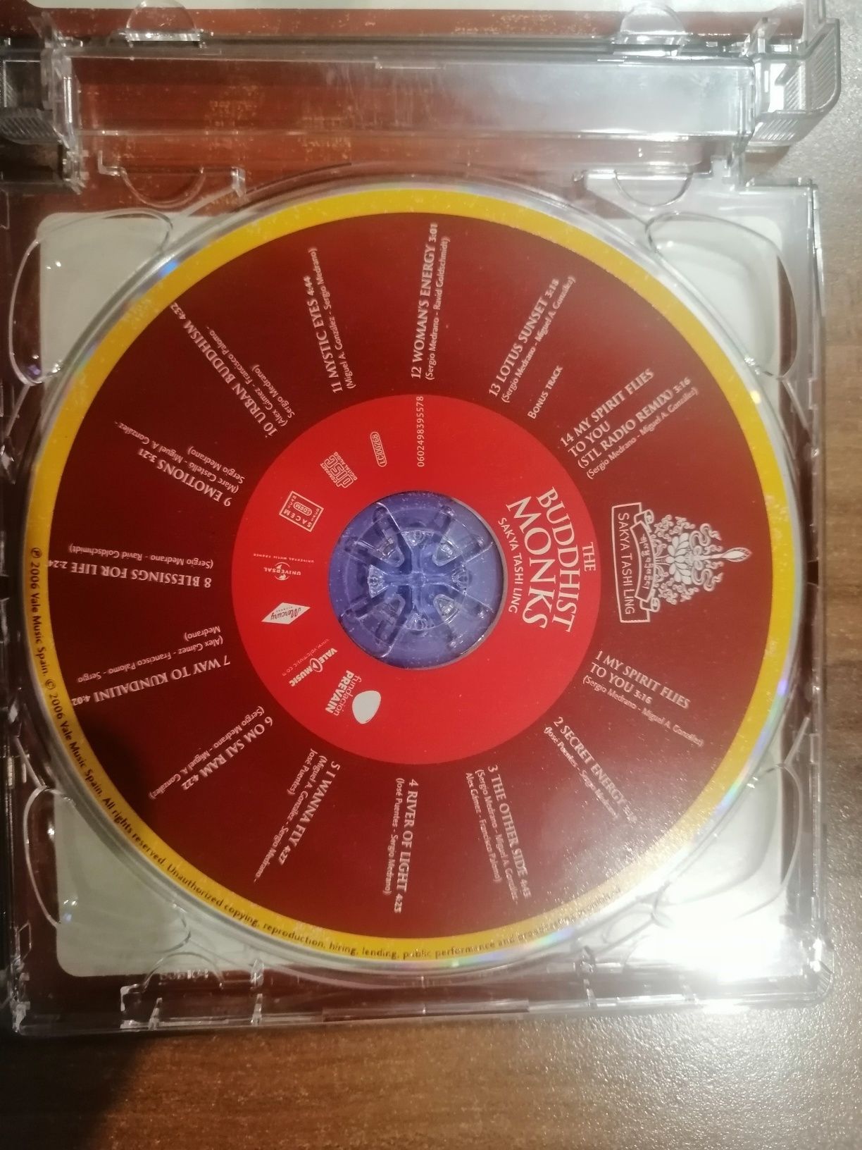 The Buddhist Monks Płyta CD