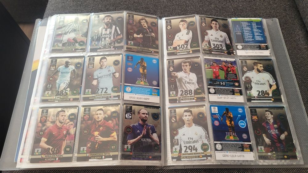 Album z kartami UEFA Champions League 2014/15 (prawie kompletny)