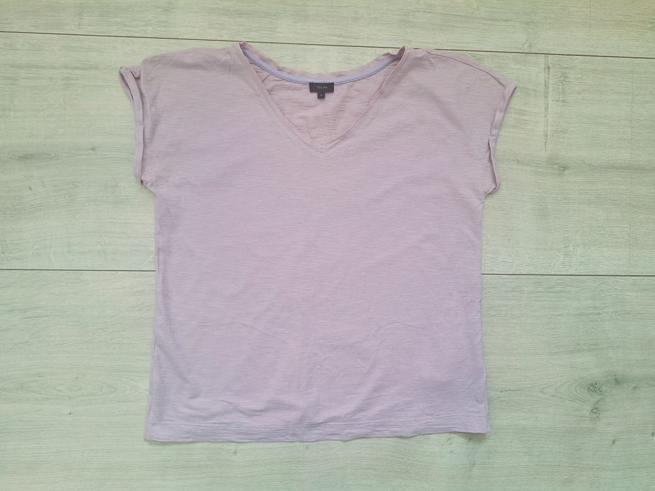 Solar T-shirt lawendowy liliowy r. 36