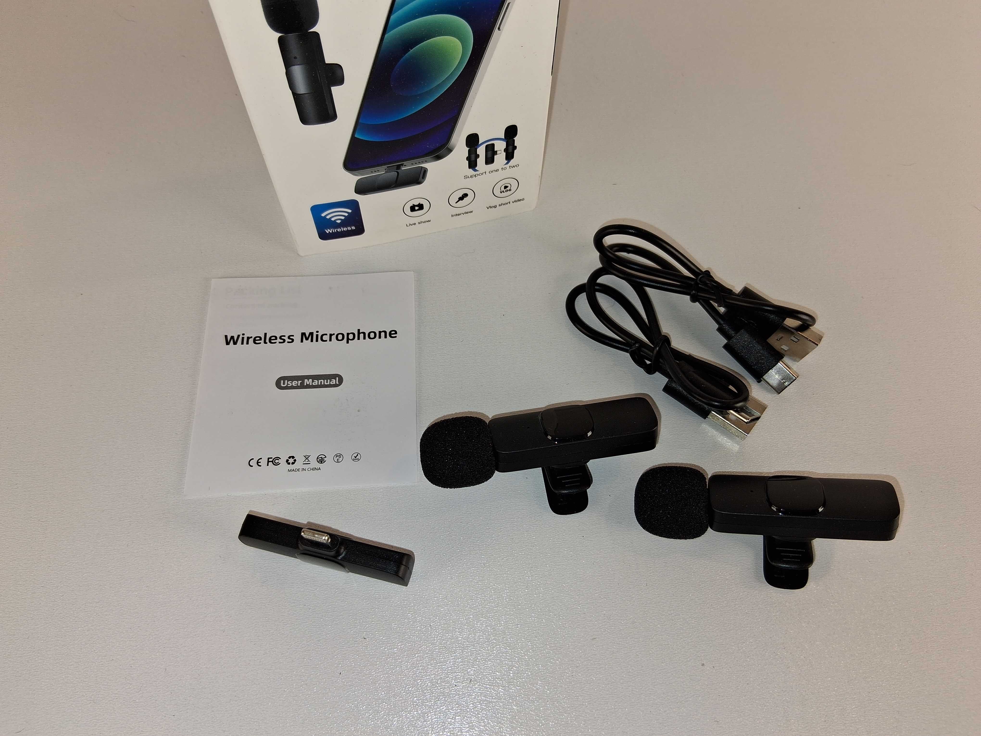 Y006 Bezprzewodowy Mikrofon Krawatowy Lavaliere Do Nagrywania Wideo