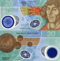 20zł Mikołaj Kopernik banknot