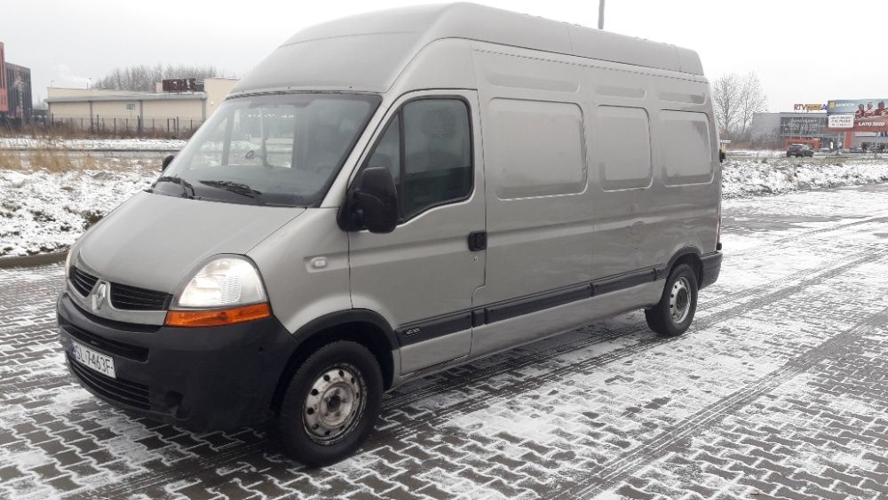 Wypożyczalnia Busów Renault Master Maxi Wynajem 130zł/doba