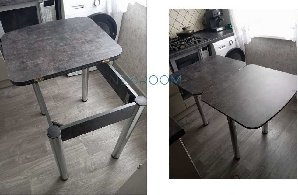 Акция! Раскладной стол НОТА в двух размерах. Много цветов в наличии.