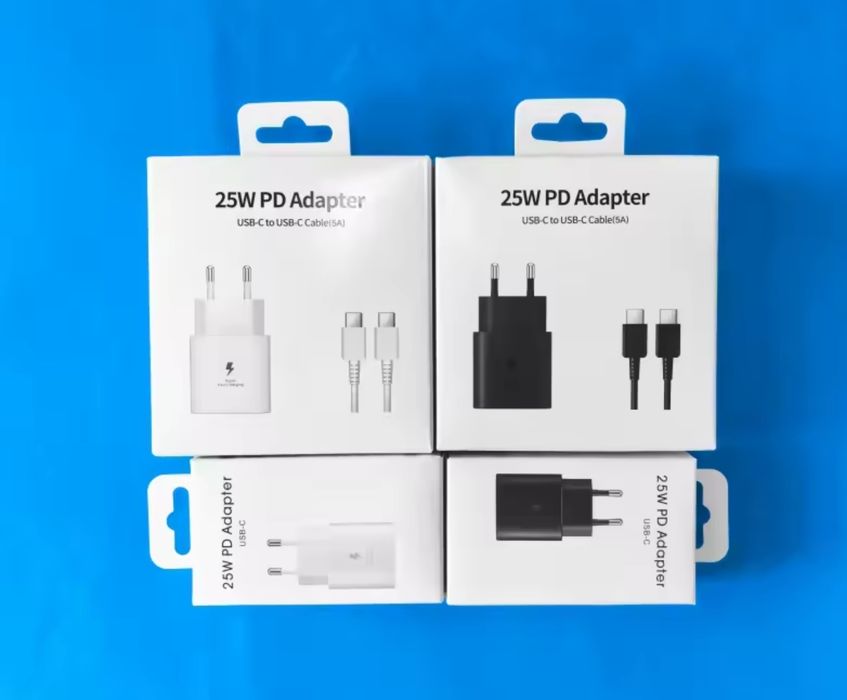 2-портовое зарядное устройство Samsung Type C USВ, 25 Вт,