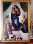 Obraz na płótnie -Rafael Santi „Madonna Sykstyńska” 60x40
