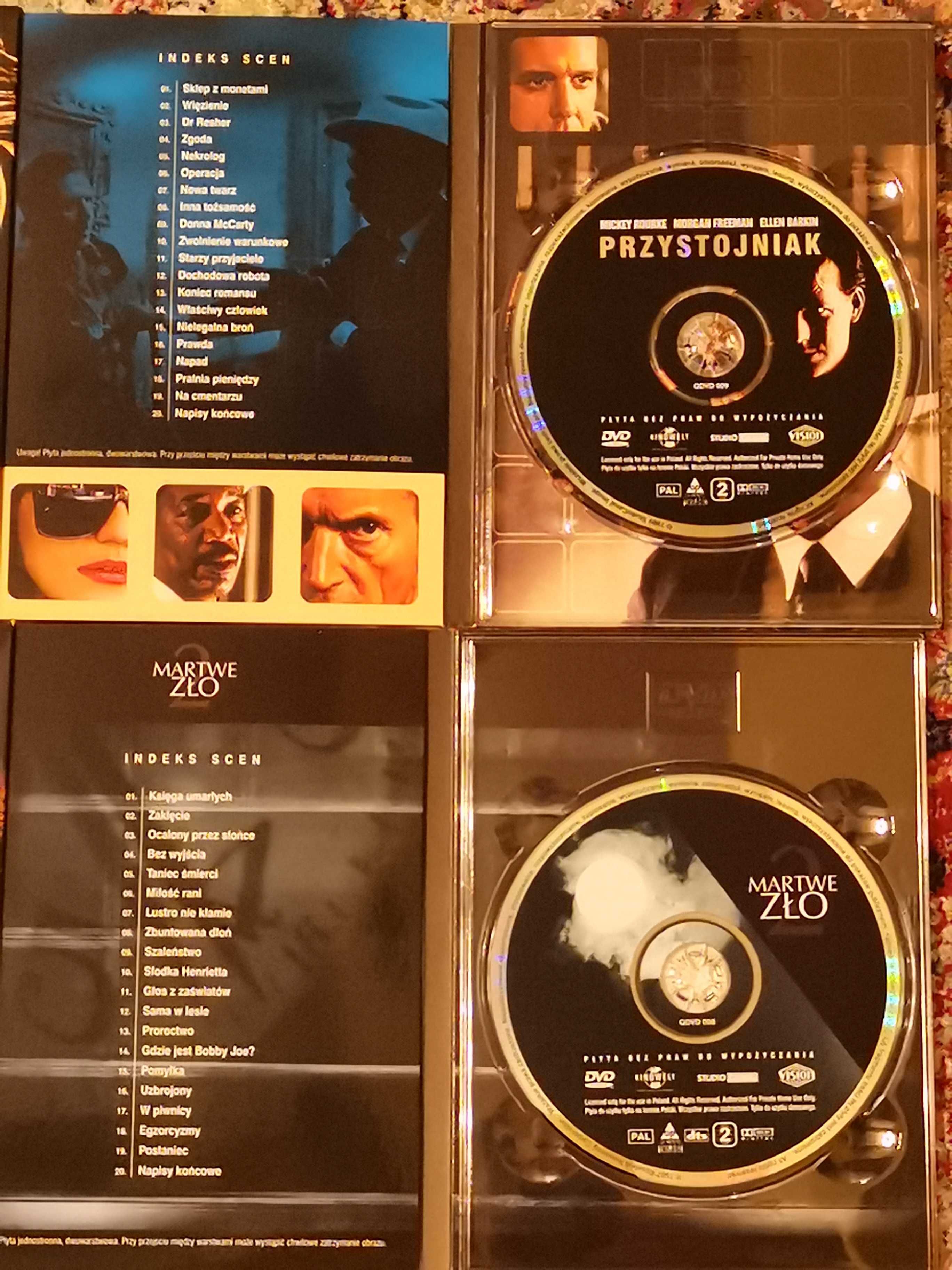 3 filmy DVD Kolekcja QDVD Martwe Zło Przystojniak Nieśmiertelny