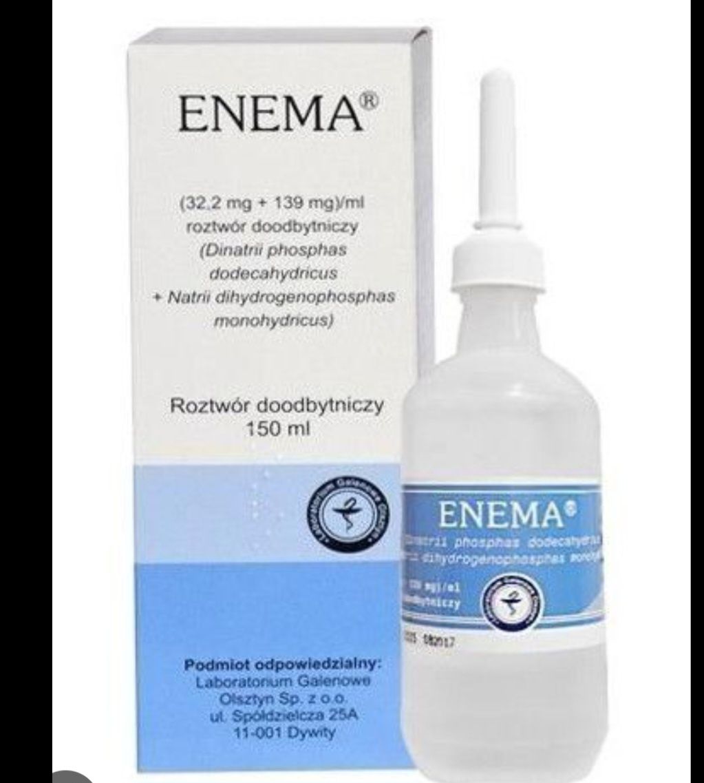 Enema lewatywa gotowa