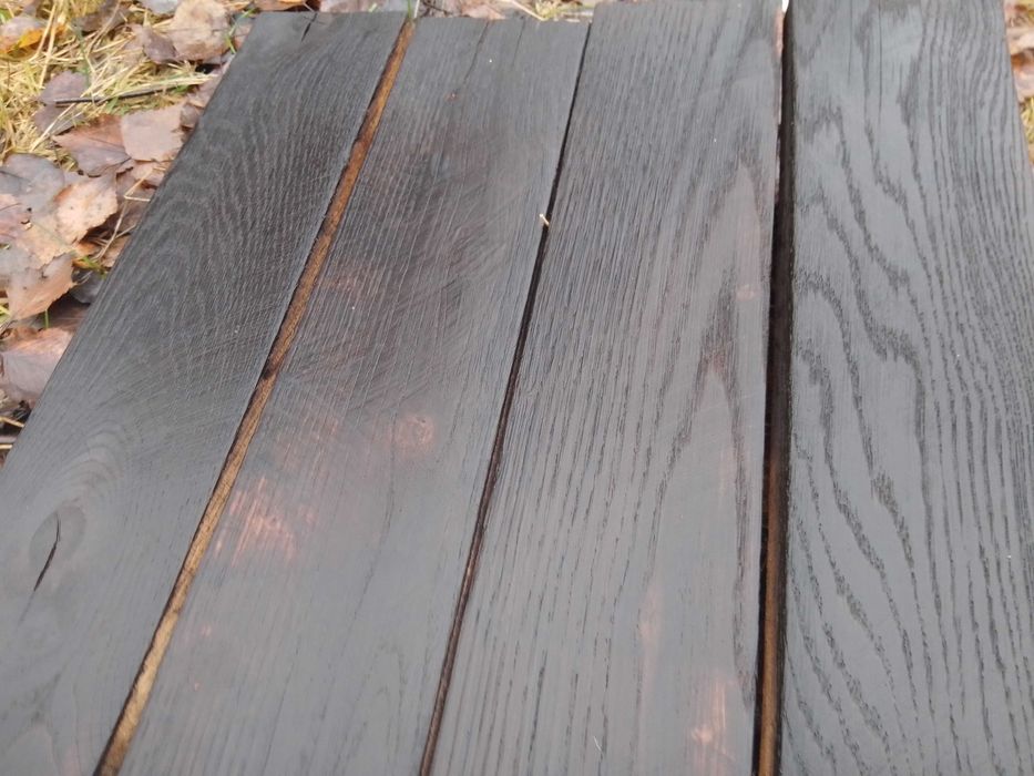 Dębowa deska podłogowa Shou Shugi Ban  120 cm