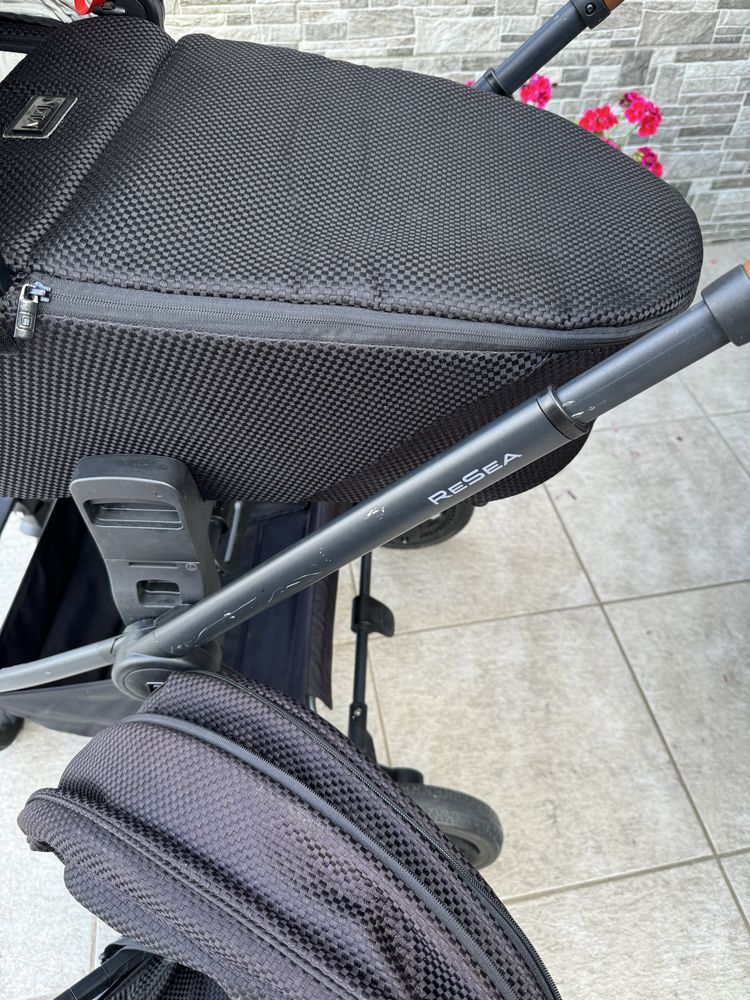 Wozek dzieciecy 2w1 resea moon kombi
