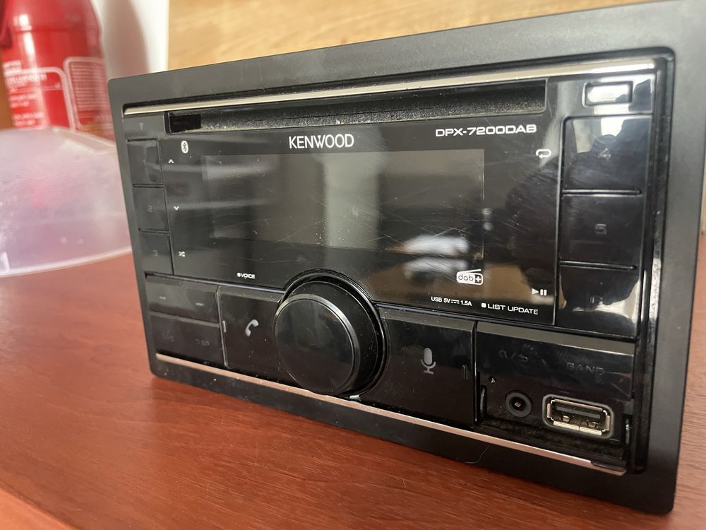 Магнітофон KENWOOD Блютуз + підсвітка