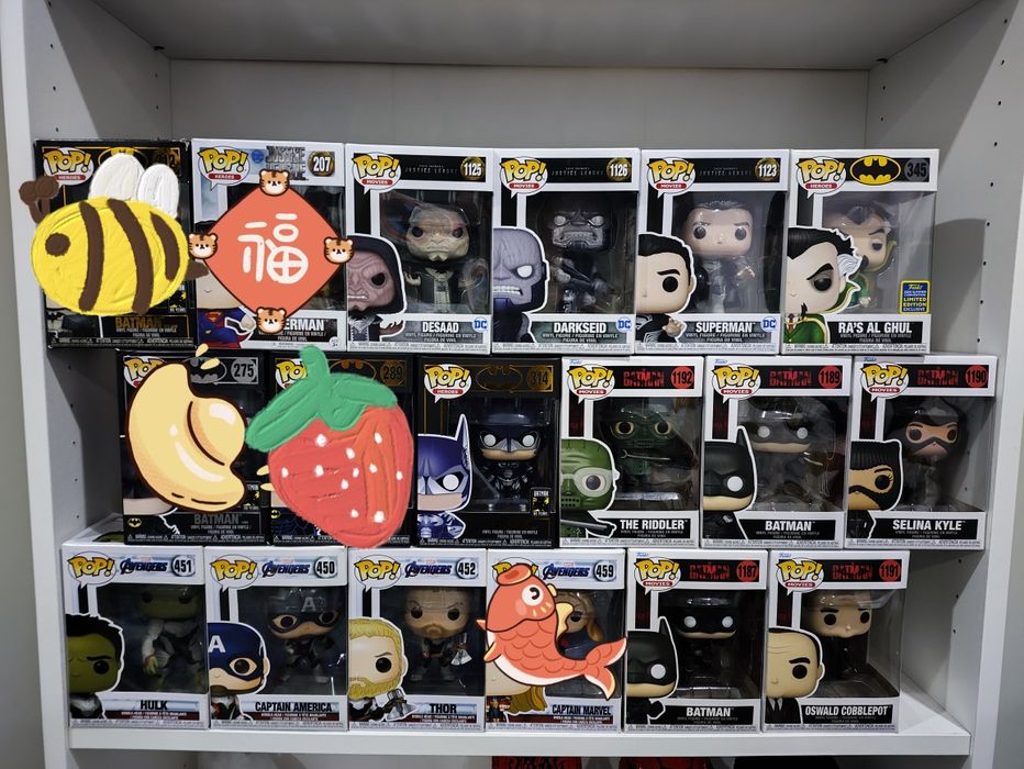 Funko Pops Vários Temas