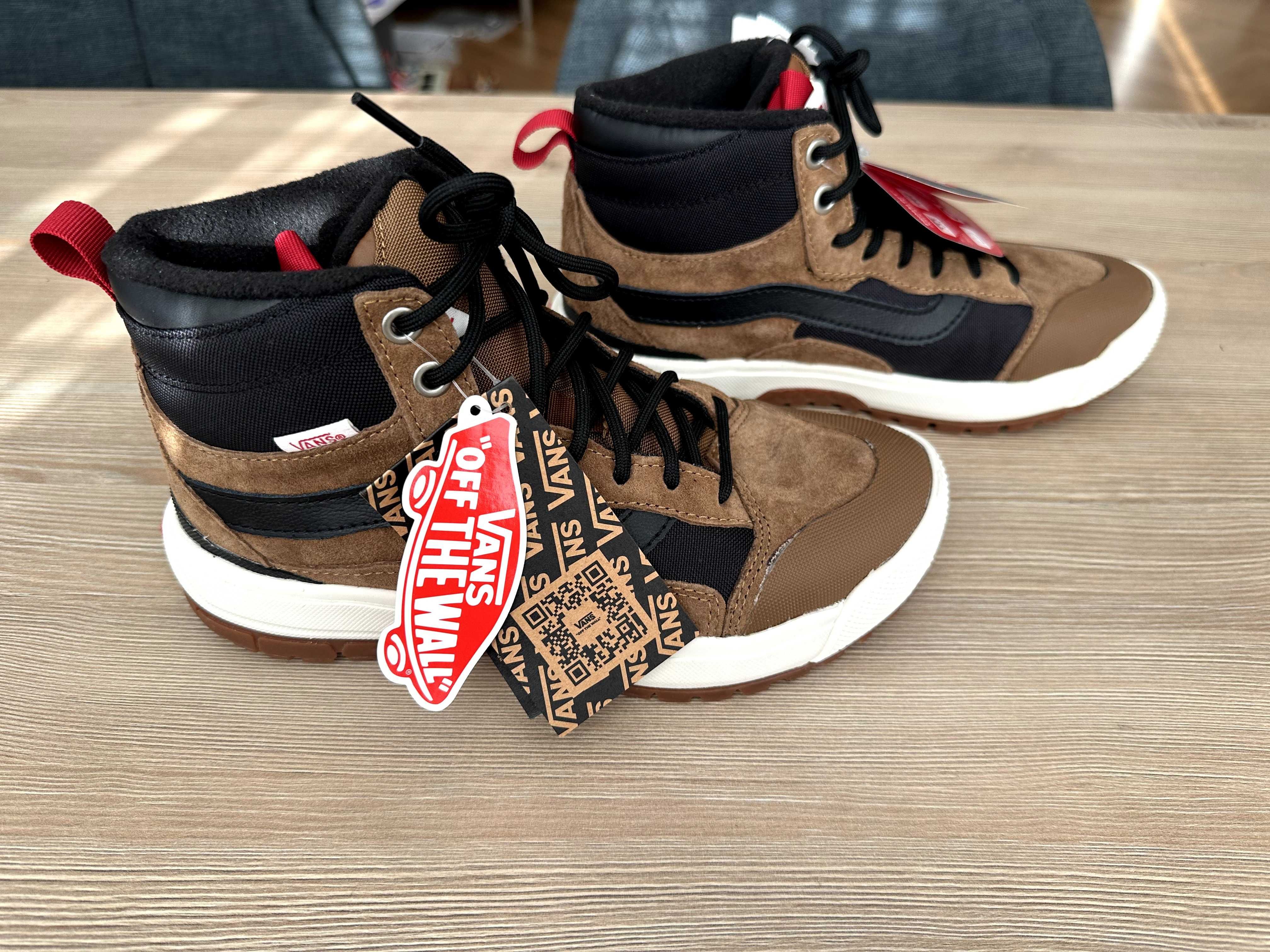 VANS ultrarange exo Hi MTE-1 sneakers broun size 36,5 eur розмір НОВІ