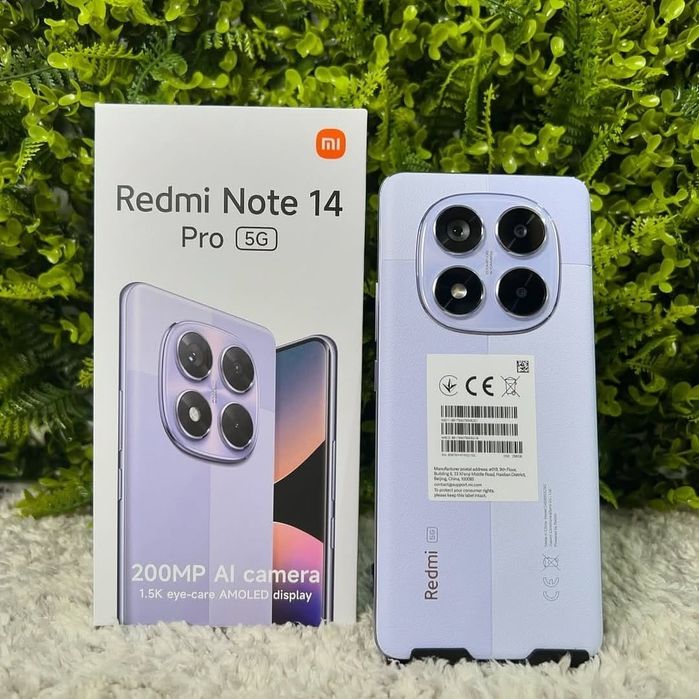 Xiaomi Redmi Note 14 Pro 5G ( 8/256)eSim,120 гц ( НОВІ , МАГАЗИН !)