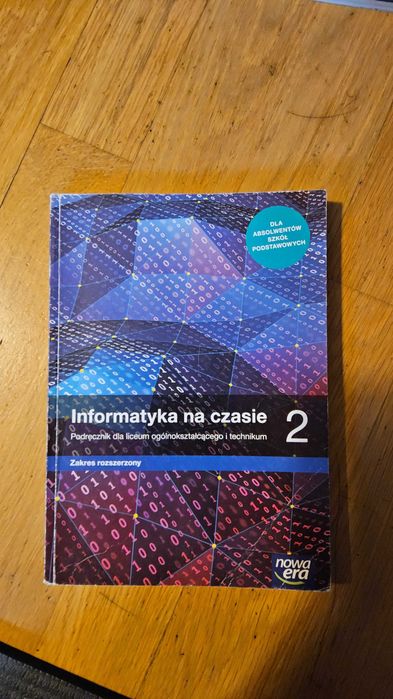 Informatyka na czasie 2 - Podręcznik zakres rozszerzony