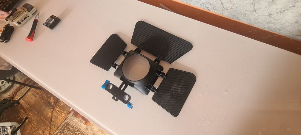 Matte Box– Wrota do rigów wideo –osłona przeciwsłoneczna do DSLR