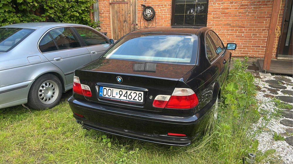 BMW E46 coupe 2.0 uszkodzone