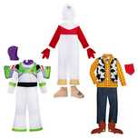 Disney Toy Story 3-pak kostium strój Buzz Woody Forky roz. 3-4 lata
