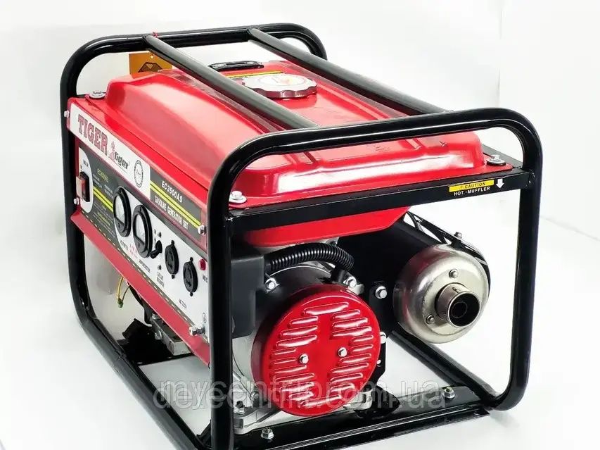 Генератор бензиновий Tiger EC3500AS 2.5-2.7 кВт однофазний