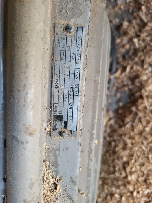 Grubościówka / Heblarka stolarska 7,5 kW – solidna, sprawna