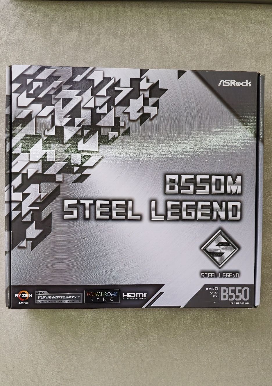Motherboard  Steel Legend B550M