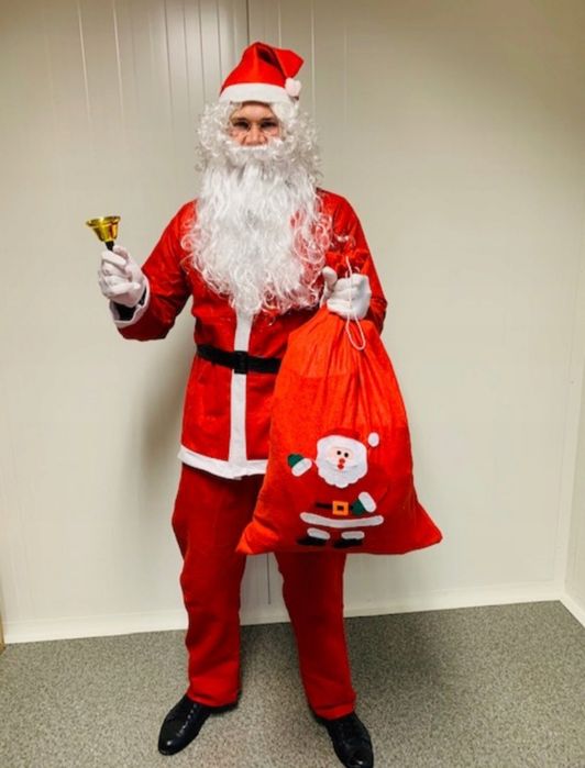 Strój kostium przebranie Świętego Mikołaja Święty Mikołaj Mikołajki