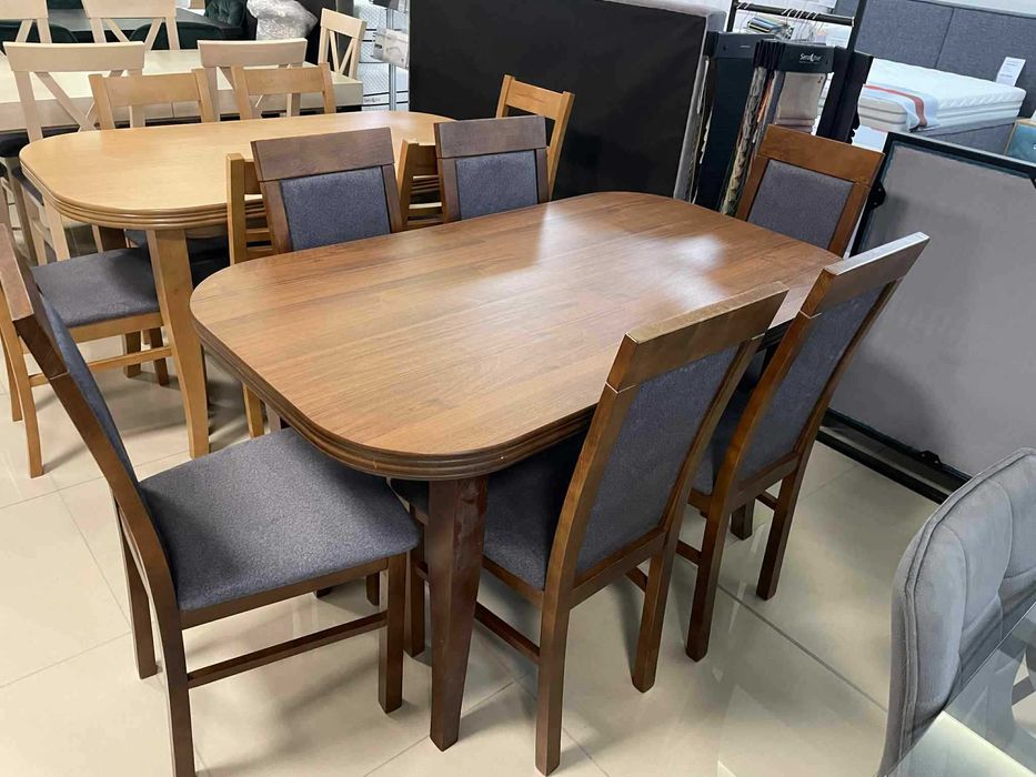 (99WN) Stół rozkładany + 6 krzeseł, okazja 999 zł