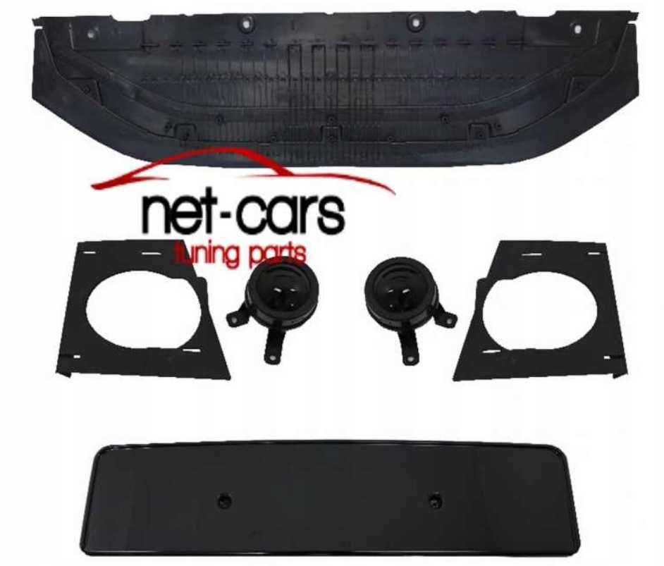 Zderzak przód + grill + dyfuzor AUDI A6 C7 4G 15-18 wzór  RS6 lift