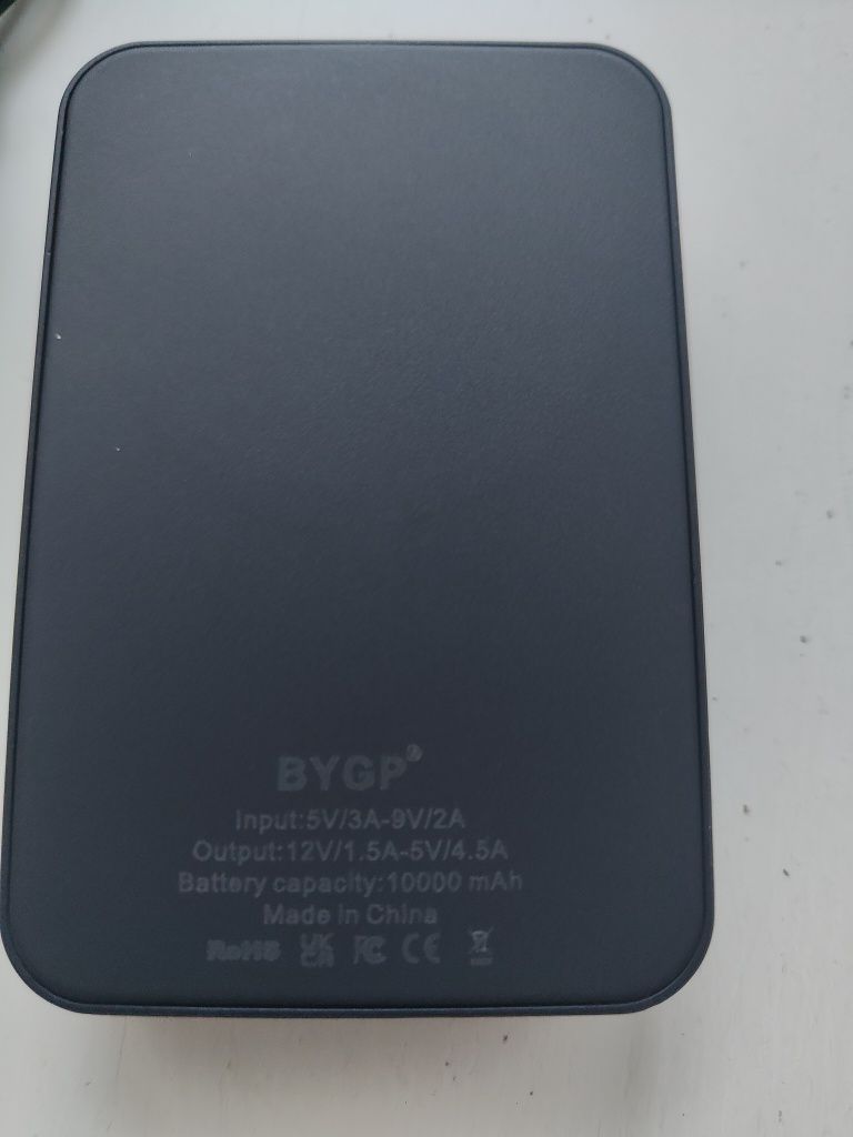 PowerBank 10000 mAh ładowarka indukcyjna kolor czarny B249