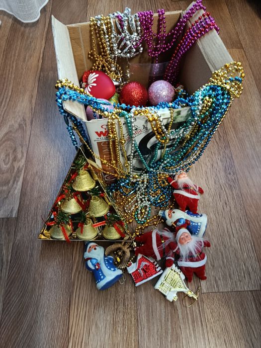 Новогодние ёлочные игрушки