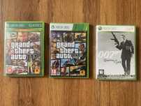 Gry na xbox 360 GTA5 GTA4 i BOND 007