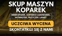 Skup sprzętu budowlanego koparek koparko ładowarka koparka minikoparka