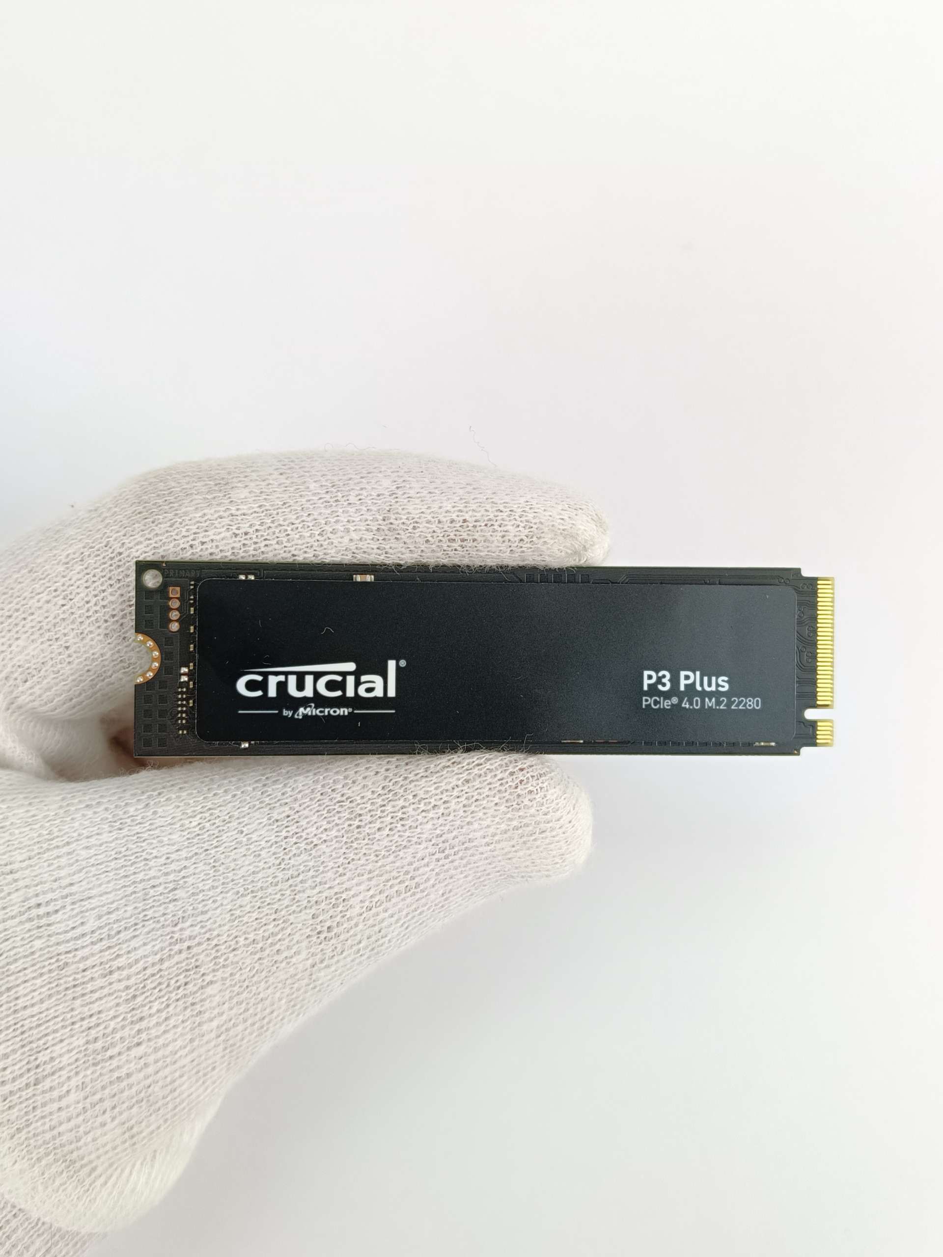 Crucial P3 Plus Gen4 NVMe SSD, 500GB, M.2 2280, PCIe 4.0, 3D-NAND