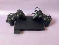 Ігрова консоль Playstation 2 Slim + Два джойстика (Sony PS2)