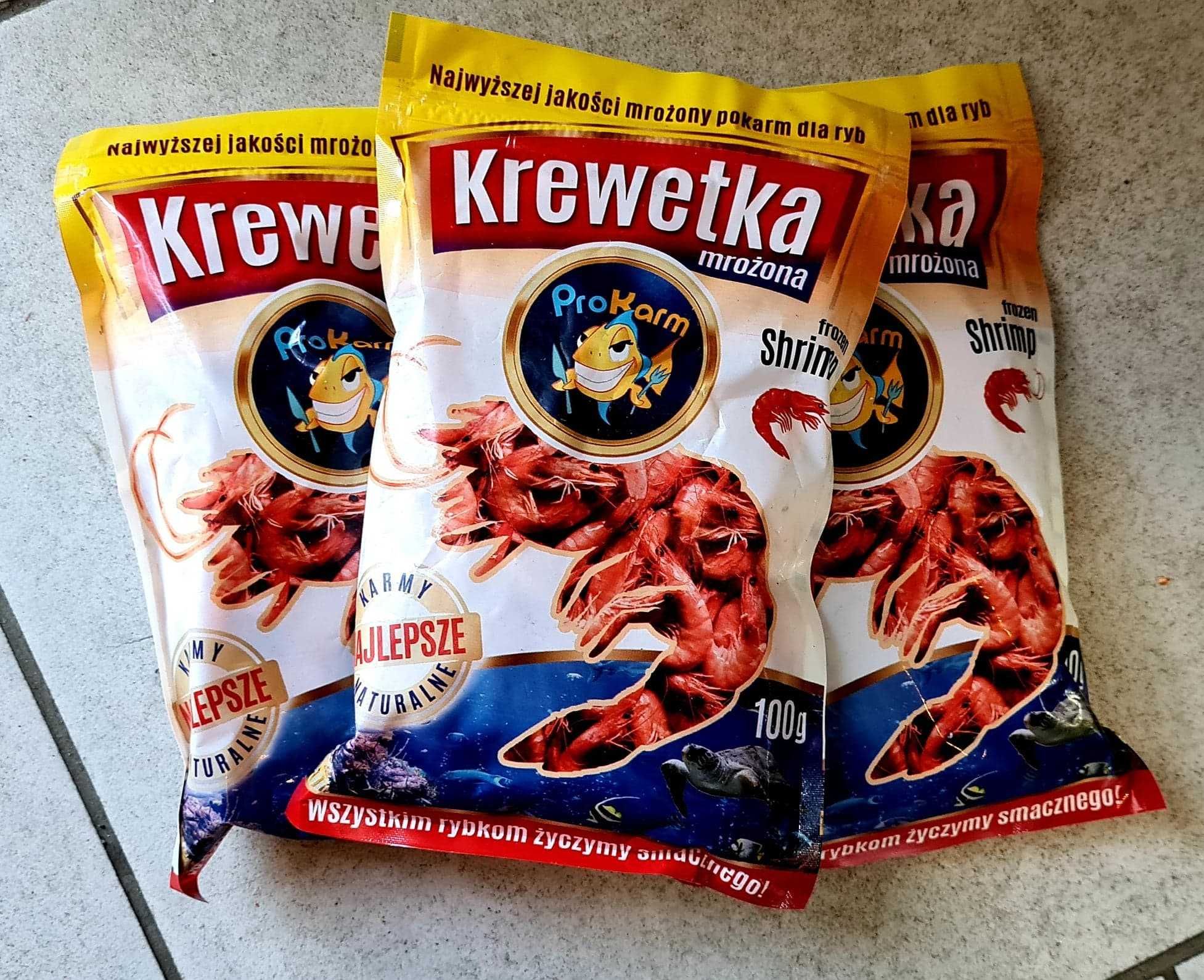 Pokarm Mrożony Krewetka Drobna 100G PC {Świat Akwarysty}