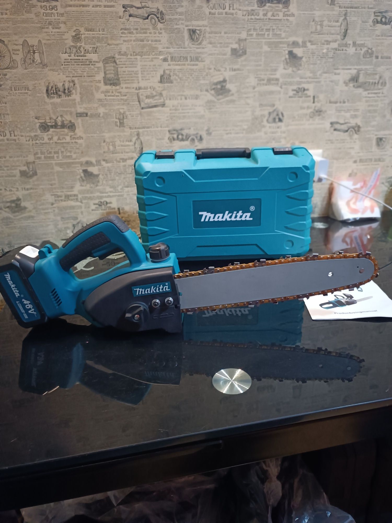 Makita 48V с масляным баком,