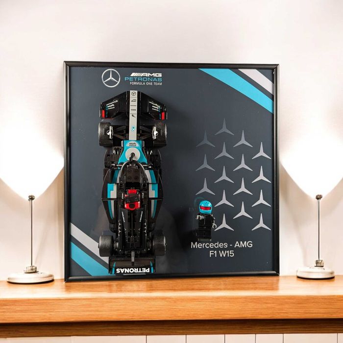 Рамка для мерседес LEGO Speed Champions F1 Mercedes-AMG W15 (77244)