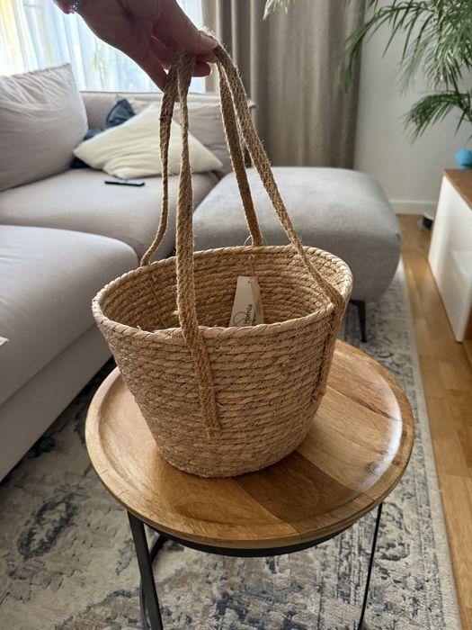 Doniczka, Kosz z Juty Homla