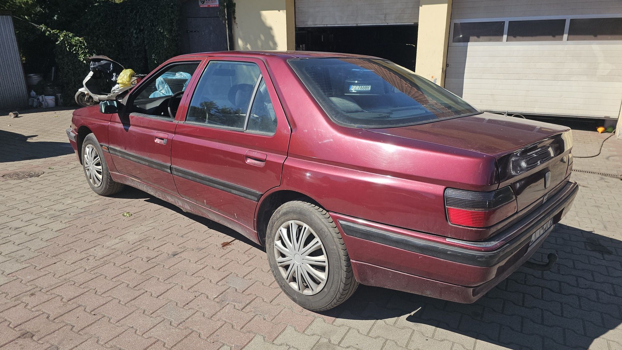 Peugot 605 2.0Turbo 150KM zamiana za motor