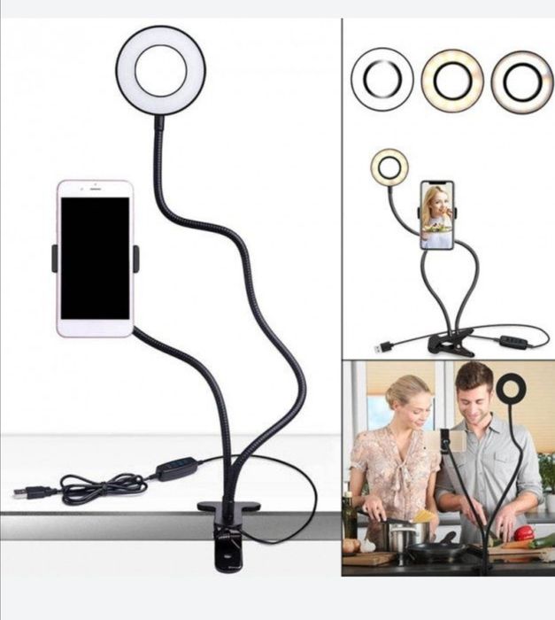 Набор  для блогера.абсолютно новий.з мікрофоном, і пультом .