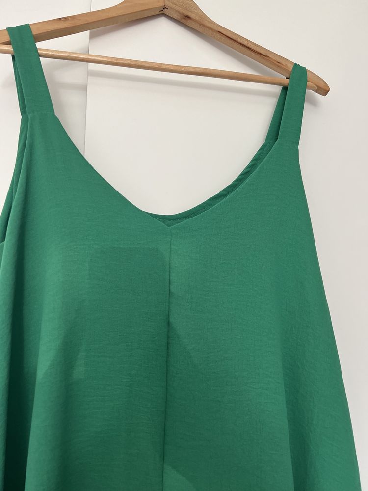 Vestido cumprido verde