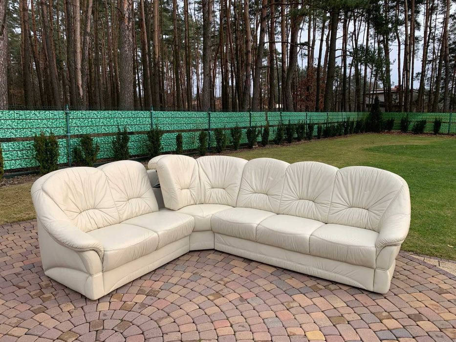 Himolla niemiecki narożnik skóra naturalna 280x230