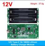 Модуль ДБЖ UPS 12V 15W, 3A для роутера, плата з холдером 2х18650