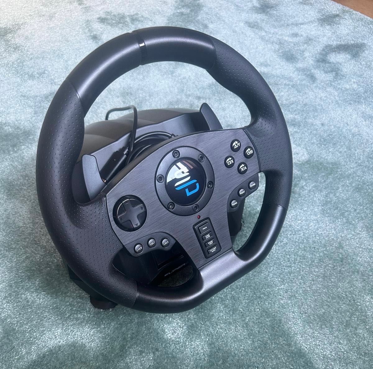 Volante SUPERDRIVE GS 850-X + Pedais + Manete-como novo!