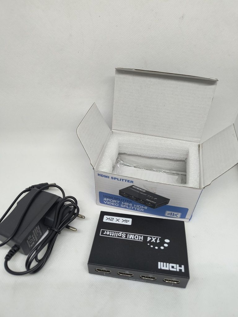 Rozdzielacz 4k HDMI 1w4 HDTV 3D